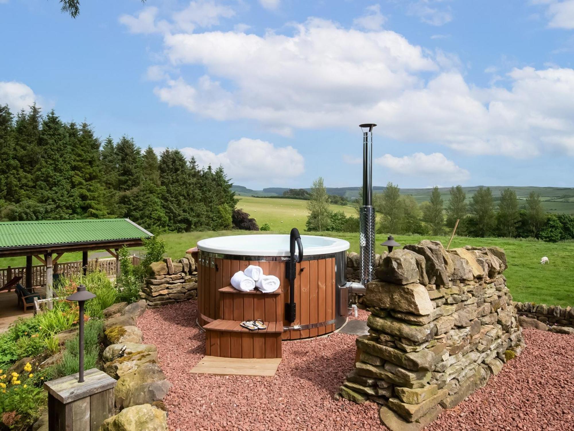 Broomstick Cottage Elsdon Buitenkant foto